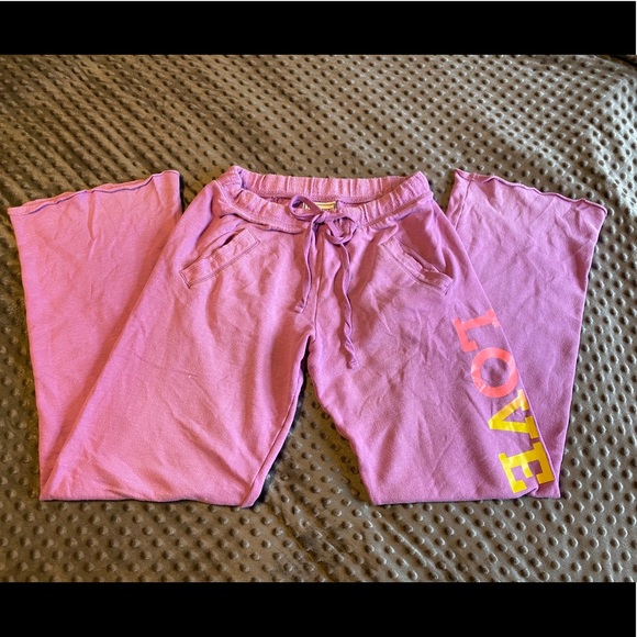 PINK Victoria’s Secret boyfriend sweatpants - Picture 1 of 7
